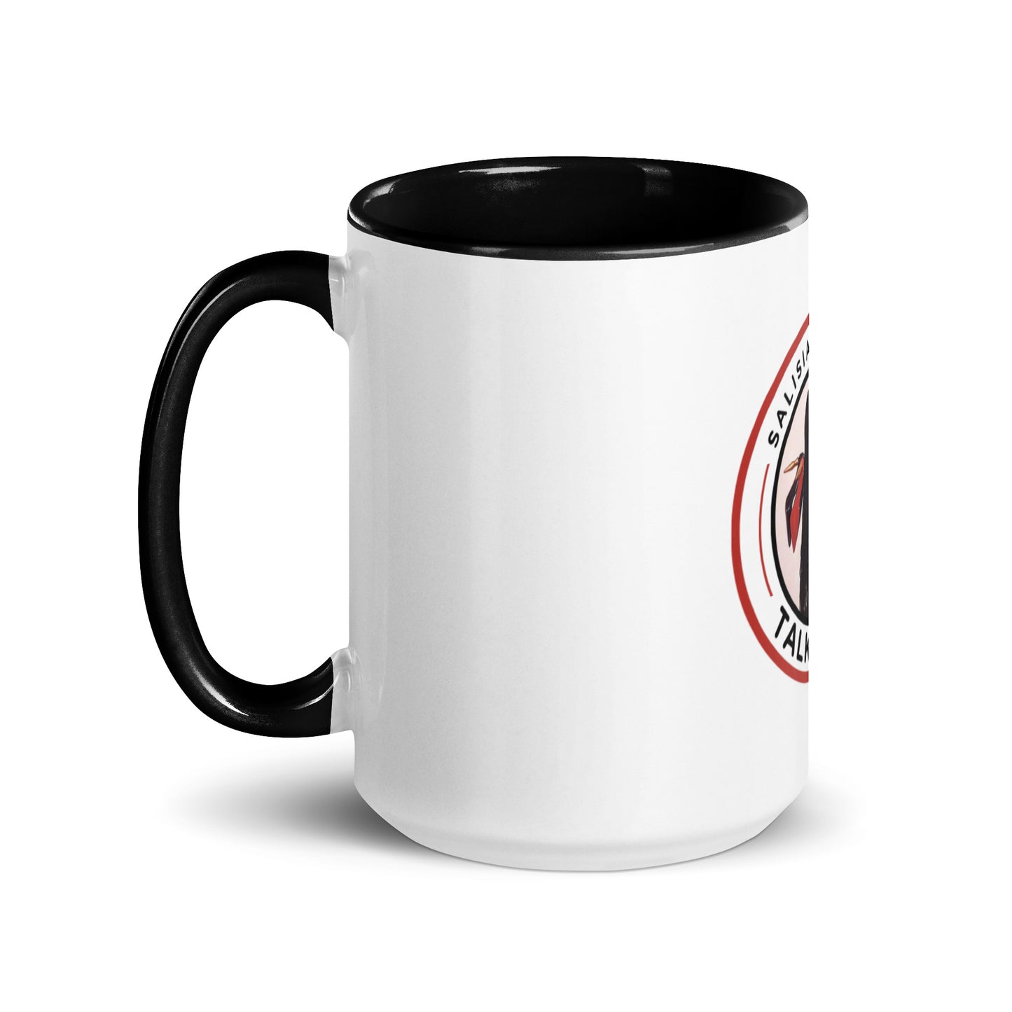 The Salisia Webber Talk Show Mug with Color Inside