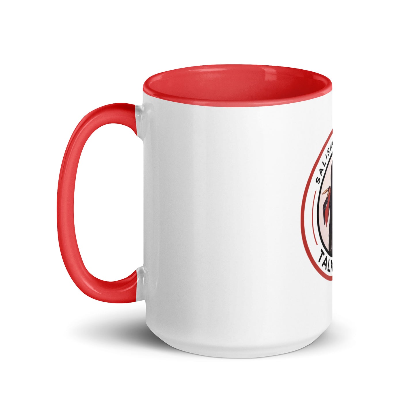 The Salisia Webber Talk Show Mug with Color Inside