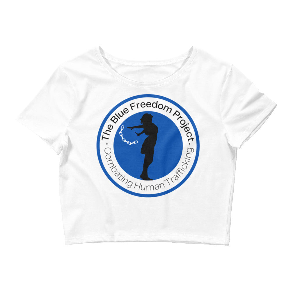 Blue Freedom Project Women’s Crop Tee