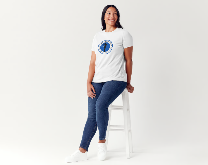 Blue Freedom Project, Printed Logo, Unisex T-Shirt